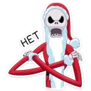 Стикер Джек Скеллингтон