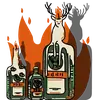 Стикер Jager halloween