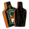 Стикер Jager halloween