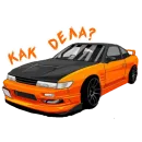Стикер JDM Cars