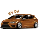 Стикер JDM Cars