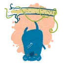 Стикер Keep calm like Koala