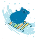 Стикер Keep calm like Koala