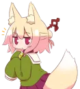 Стикер kemomimi-chan