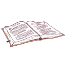 Стикер book will live