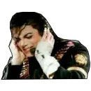 Стикер Michael Jackson
