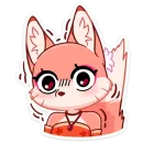 Стикер Кицунэ Аи