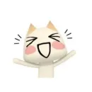 Стикер cute cat