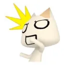 Стикер cute cat