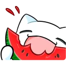 Стикер Кисятки на отдыхе Без Текста