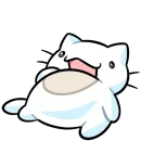 Стикер Кисятки на отдыхе Без Текста