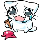 Стикер Кисятки на отдыхе Без Текста