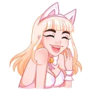 Стикер Кошечка Каталина