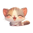 Стикер Котенок Луни