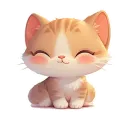 Стикер Котенок Луни
