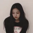 Стикер kim jennie dark