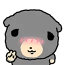 Стикер kkiwoong the puppy