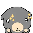 Стикер kkiwoong the puppy