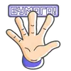 Стикер Камень! Ножницы! Бумага!