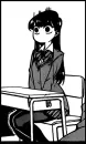Стикер Komi-san