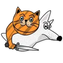 Стикер kot pivasik