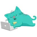 Стикер Smart Cat