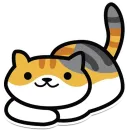Стикер Котэ