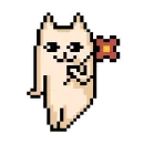 Стикер Коте стикеры