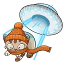 Стикер Котик