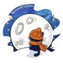 Стикер Котик