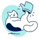 Стикер Кот Макс