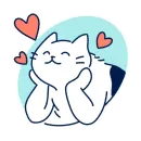 Стикер Кот Макс