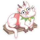 Стикер Новогодняя Котострофа