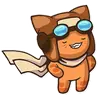 Стикер kot.pilot