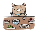 Стикер котя