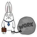 Стикер Кроль в офисе