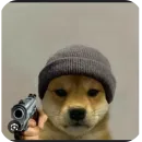 Стикер КРУТЫЕ ПСЫ