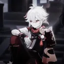 Стикер kazuha albedo