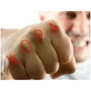 Стикер Кулак - Сила