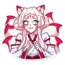 Стикер Старшая жрица Кумико