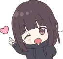 Стикер kurumi