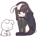 Стикер Куруми-чан (bonus)