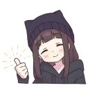 Стикер Куруми-чан (bonus)