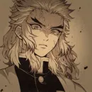 Стикер Kyojuro Rengoku