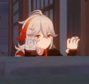 Стикер Kaedehara Kazuha