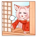 Стикер Госпожа Аи