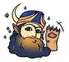 Стикер Laughmassu