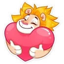 Стикер Лёва