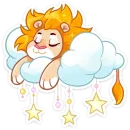 Стикер Лёва