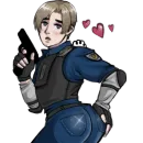 Стикер Leon S. Kennedy